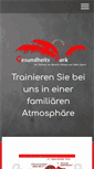 Mobile Screenshot of gesundheitspark-zeitinger.de
